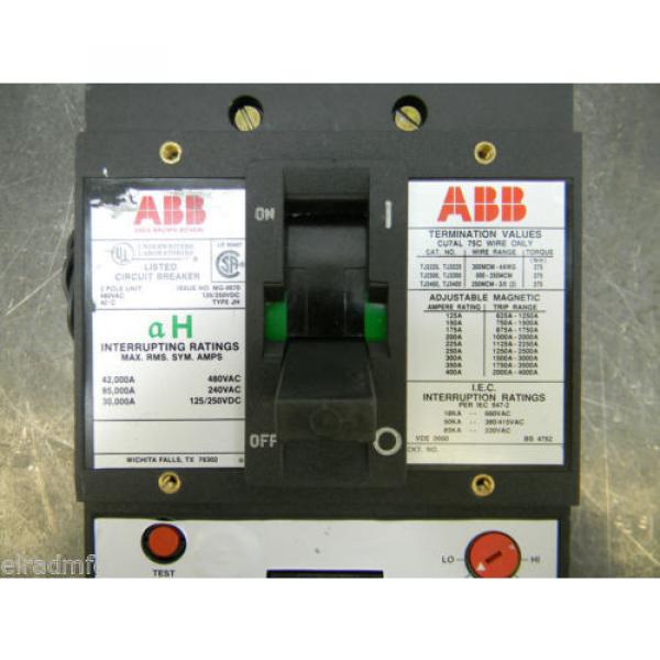 ABB MG-8670 Circuit Breaker 2 Pole 400 Amp 480 Volt #7 image