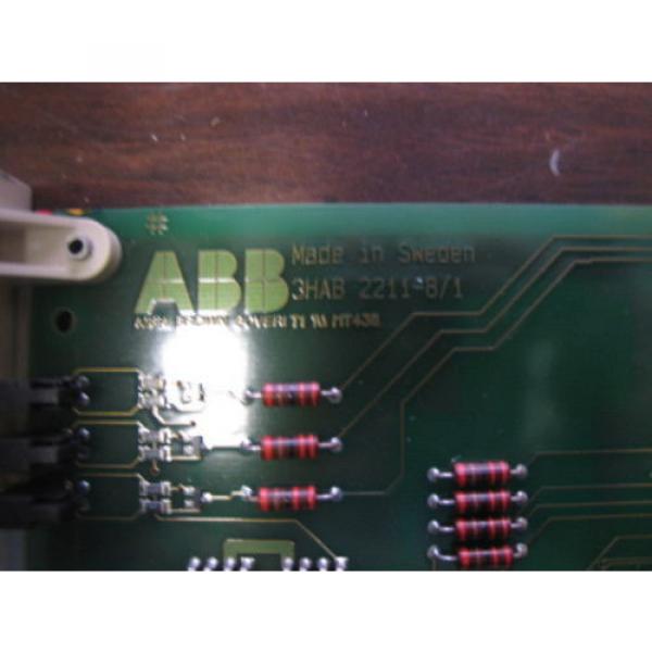 ABB 3HAB 2211-8/1 DSQC 256A SENSOR MOTION CONTROLLER PCB CIRCUIT BOARD B381586 #8 image