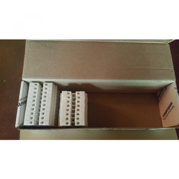 ABB / Entrelec 1SNA105051R2000 terminal blocks new in box  lot of 18 white #1 image