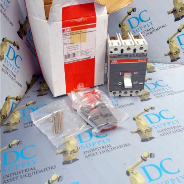 ABB SACE ISOMAX S3 N 150 3 POLE 600 V 40 A CIRCUIT BREAKER, NIB #1 image