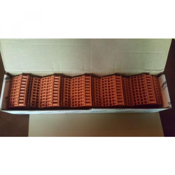 ABB / Entrelec 1SNA399260R2000 terminal blocks new in box  lot of 50 orange #1 image