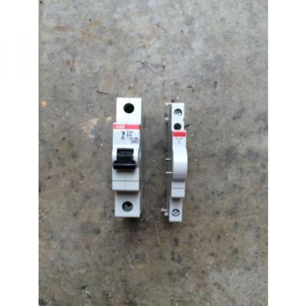 NEW ABB Circuit Breaker  S201-D6 And S2C-H6R Auxiliary Contact #1 image