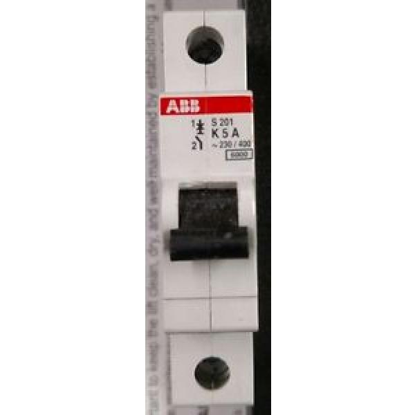 S201-K5 ABB NEW 5A Circuit Breaker Protector S201K5 S201-K5A #1 image