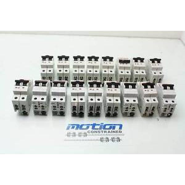 Lot of 17 Assorted ABB 2-Pole S-202 Circuit Breakers S-202-U / 1A/1.6A/2A/6A/4A #1 image