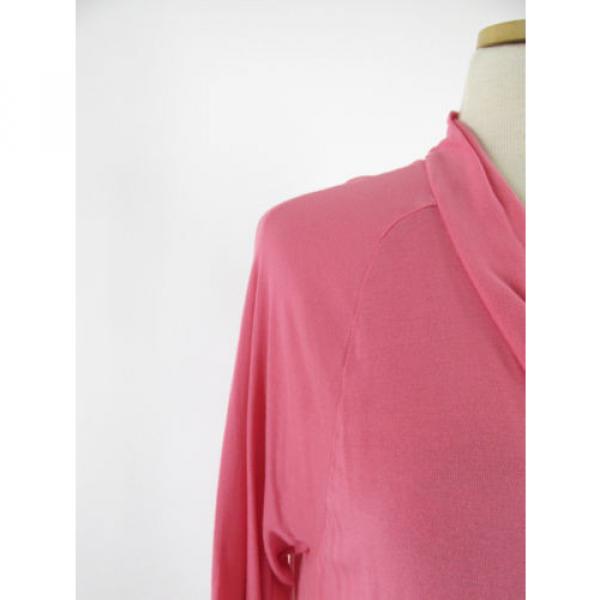 New York &amp; Co size large Pink Flyaway Cardigan ABB OR1 #2 image