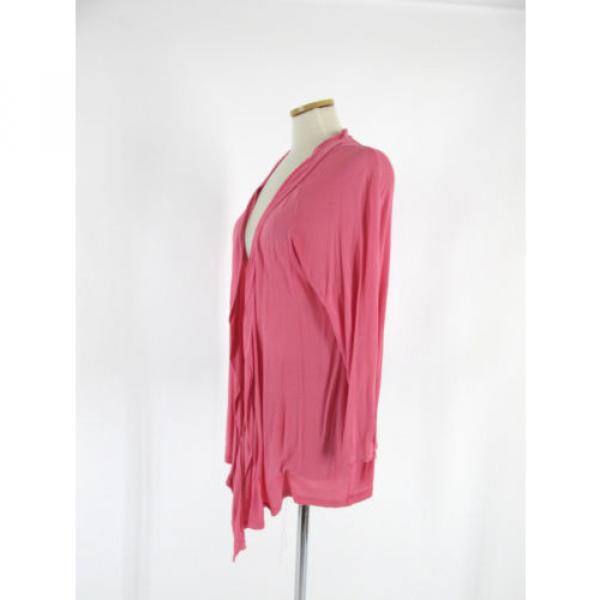 New York &amp; Co size large Pink Flyaway Cardigan ABB OR1 #3 image