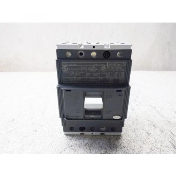 ABB 60 AMP BREAKER TMAX T2H 100, 3 POLE(USED) #1 image