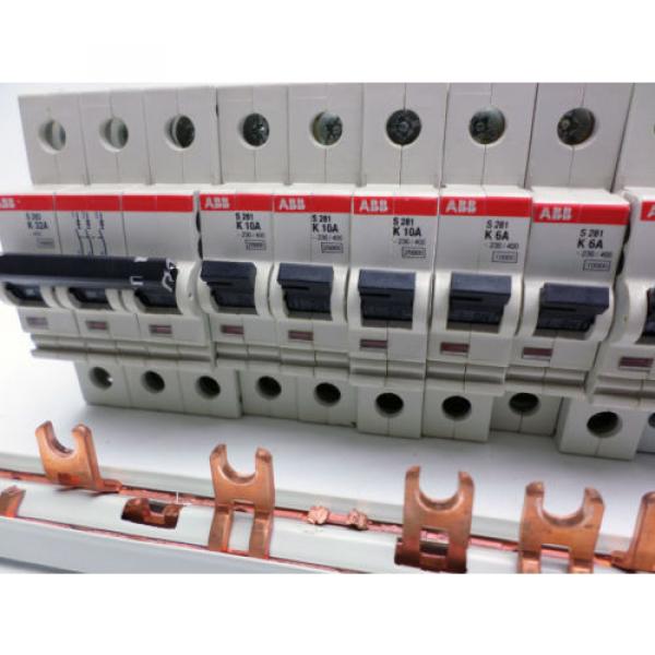 ABB Busbar SZ-PSB 12N ABB  Circuit Breaker S283 K 32A , S281 K10A, K6A ,S2-H #6 image