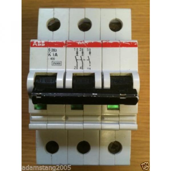 ABB S283K1A K1A 1A S283 CIRCUIT BREAKER #1 image