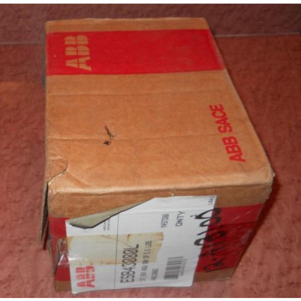 NEW!!! ABB CIRCUIT BREAKER ESB43080L B130002 M497200 80AMP 3POLE 480VAC 6 LUGS #1 image