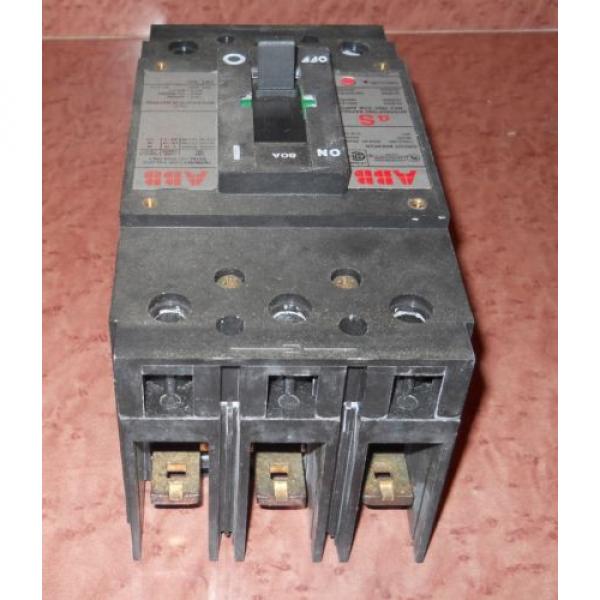 NEW!!! ABB CIRCUIT BREAKER ESB43080L B130002 M497200 80AMP 3POLE 480VAC 6 LUGS #4 image