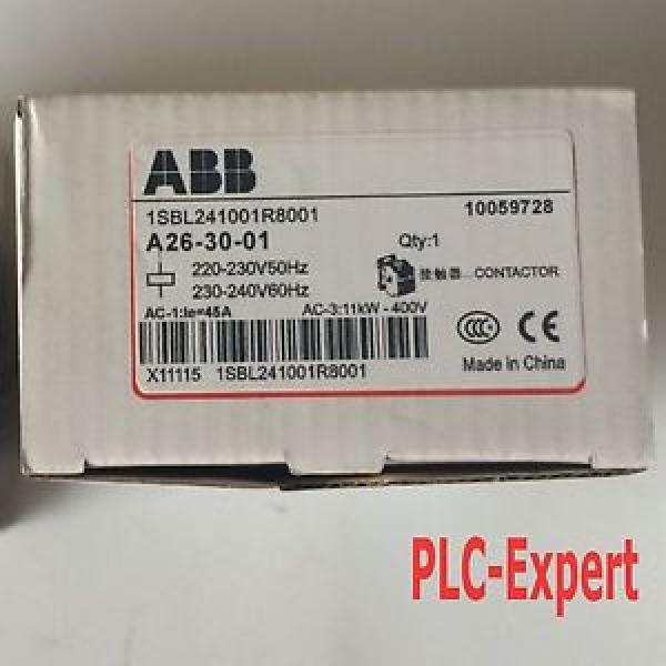 1PC NEW IN BOX ABB A26-30-10 Industrial Contactor One year warranty #1 image