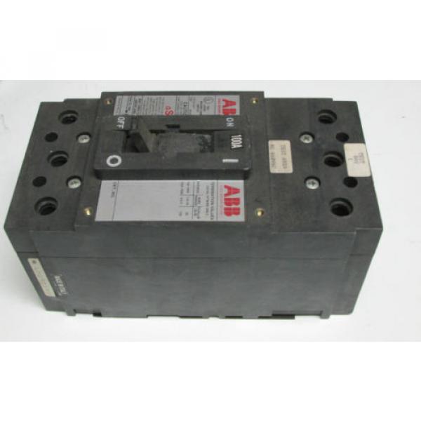 ABB Molded Case Switch 100A, 3P, 600V  Type ES ... VB-114 #1 image