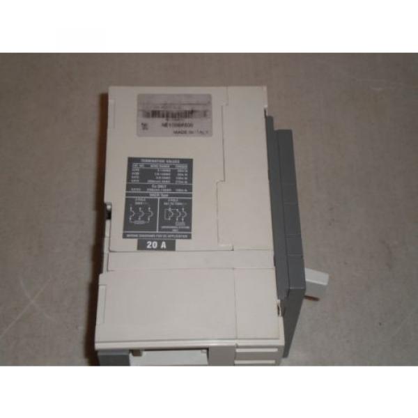 ABB S3N SACE S3 20 Amp Type HACR 3 Pole 20A Breaker 600V S3N020 #3 image