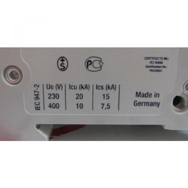 Used ABB Circuit Breaker, 20A, 3 Pole, 480V, P/N: S203-D20 #8 image