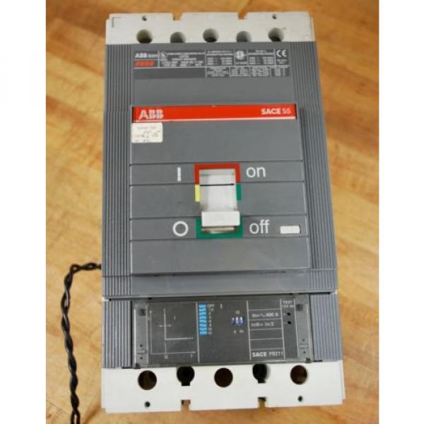 ABB S5H-SACE-PR211 400a 2 Pole Circuit Breaker  Issue No. P-1301 Auxillary 3a #2 image