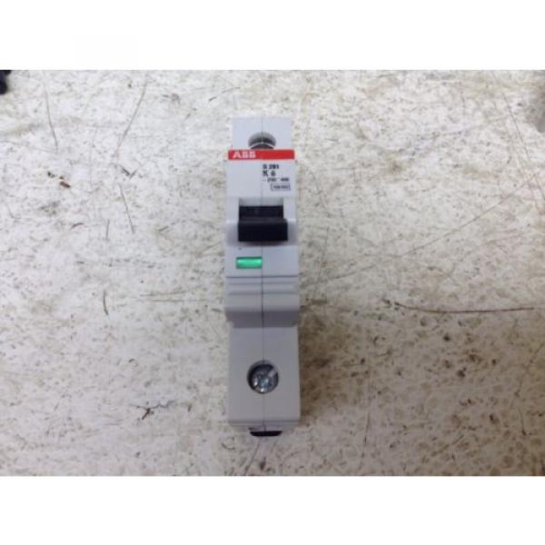 ABB S281 K6 6 Amp 1 Pole 230/400 VAC Circuit Breaker S281K6 K 6 #1 image