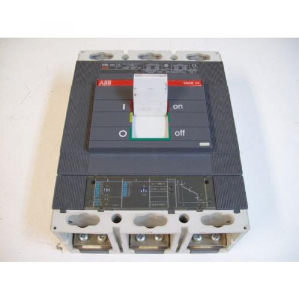 ABB S6N CIRCUIT BREAKER 600A SACE S6 3-POLE - USED - FREE SHIPPING #1 image