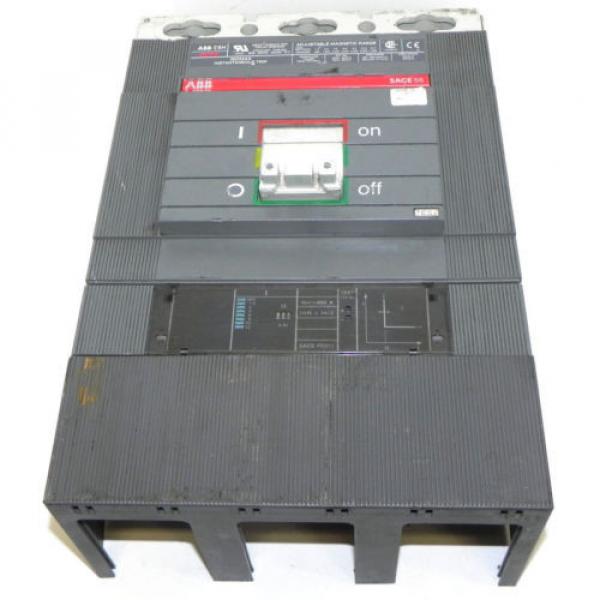 ABB SACE S6 CIRCUIT BREAKER SACE-PR211 3POLE UNIT TYPE S6H #1 image