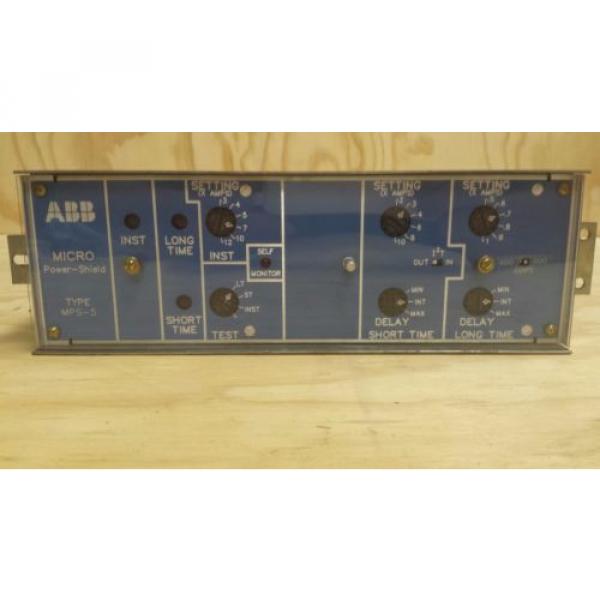 ABB Micro Power Shield MPS-5 trip unit 800A LSI #1 image