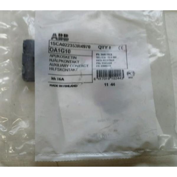 NEW ABB AUXILIARY CONTACT OA1G10 1SCA022353R4970 #1 image