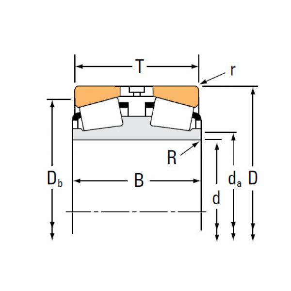 Bearing 74512D 74850 #2 image