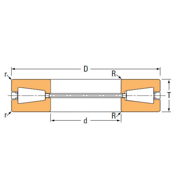 Bearing T209 T209W #1 image