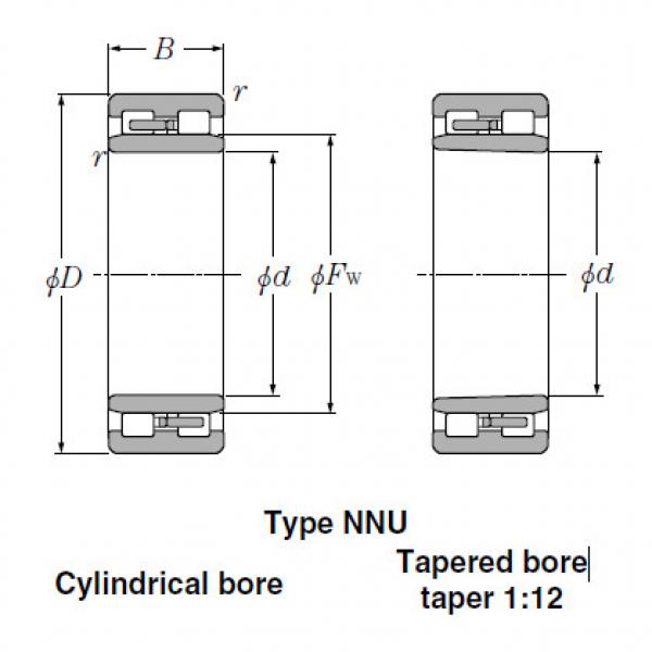 Bearings Tapered Roller Bearings NN3048K #2 image