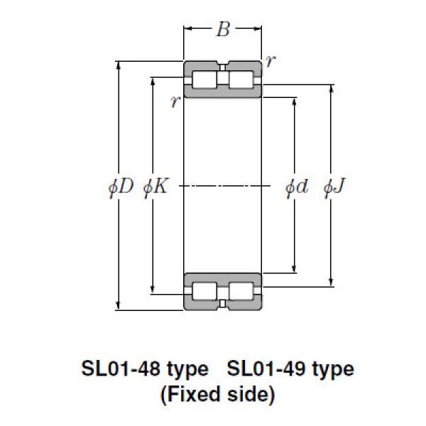 Bearing SL01-4964 #1 image