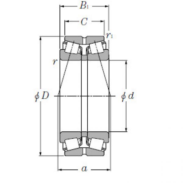 Bearing LM286249D/LM286210G2+A #2 image