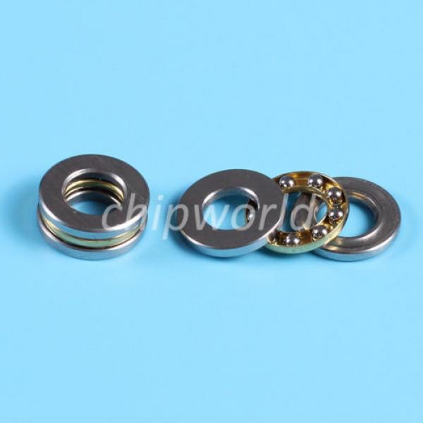 10PCS F6-12M Thrust Ball Bearings Thrust Bearing 6*12*4.5mm Axial Ball #5 image