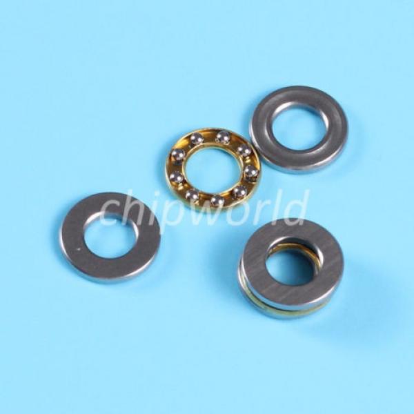 10Pcs F5-10M Axial Ball Thrust Bearings 5mm x 10mm x 4mm #3 image