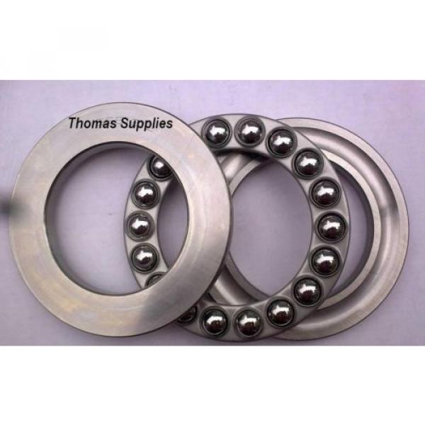 1pcs 55 x 78 x 16mm 51111 Axial Ball Thrust Bearing 3-Parts 55*78*16 #1 image