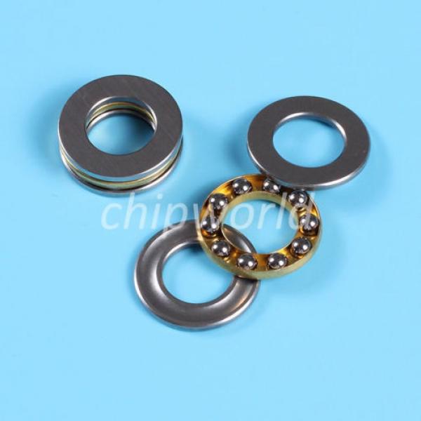 5pcs F10-18M  Axial Ball Thrust Bearing thrust needle roller bearing 10mmX18mmX5 #2 image