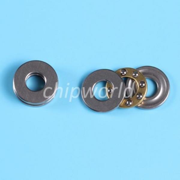 5PCS F6-14M Thrust Ball Bearings Thrust Bearing 6*14*5mm Axial Ball New #2 image