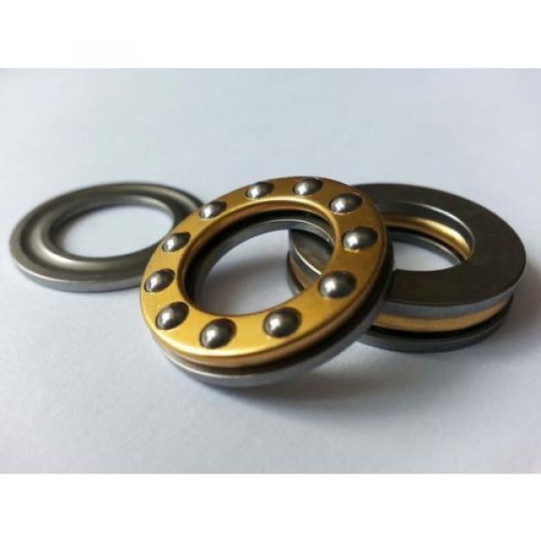 10pcs F12-23M Axial Ball Thrust Bearing 12mm x 23mm x 7.5mm #2 image