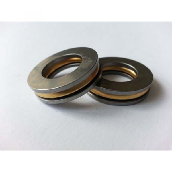 10Pcs F3-8M Axial Ball Thrust Bearings 3mm x 8mm x 3.5mm #4 image