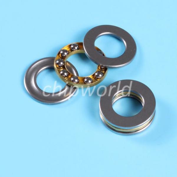 10pcs F10-18M Axial Ball Thrust Bearing 10mmX18mmX5.5mm #3 image