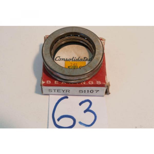 &#034;NEW  OLD&#034; Consolidated STEYR Thrust Ball Bearing  51107 #2 image