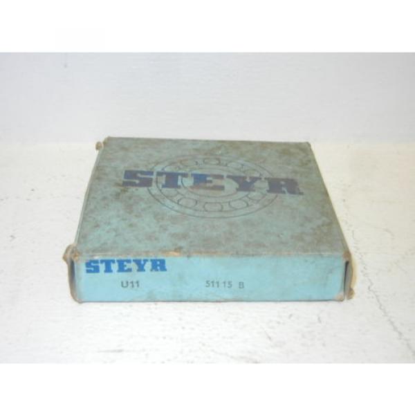 STEYR 51115 B NEW THRUST BALL BEARING 51115B #2 image