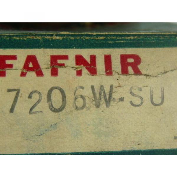 Fafnir 7206WSU Single Row Radial Thrust Ball Bearing  NEW #3 image