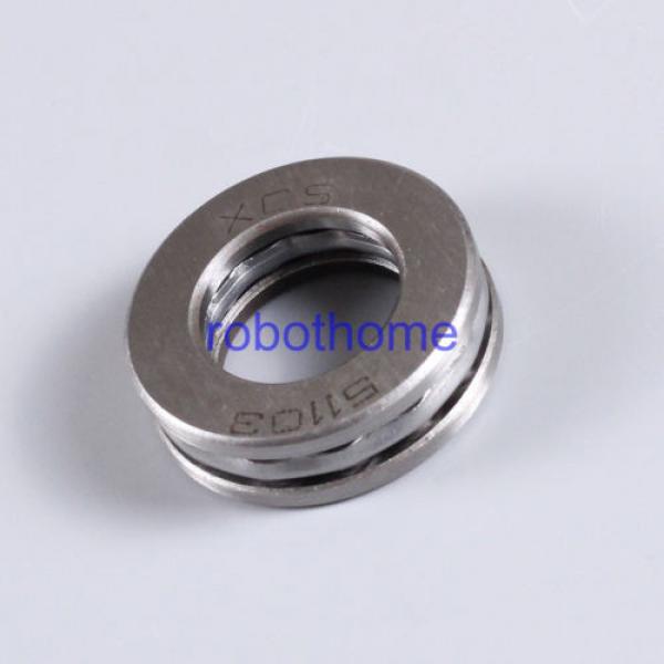 2pcs 51103 Thrust Ball Bearings 17mm*30mm*9mm #5 image