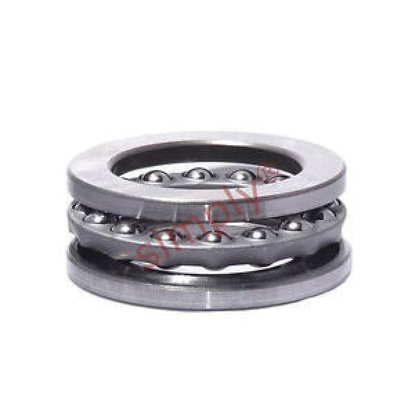 51206 Budget Single Thrust Ball Bearing 30x52x16mm #1 image