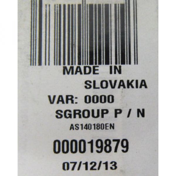 INA 000019879 THRUST BALL BEARING SGROUP P/N AS140180EN VAR:0000 #3 image