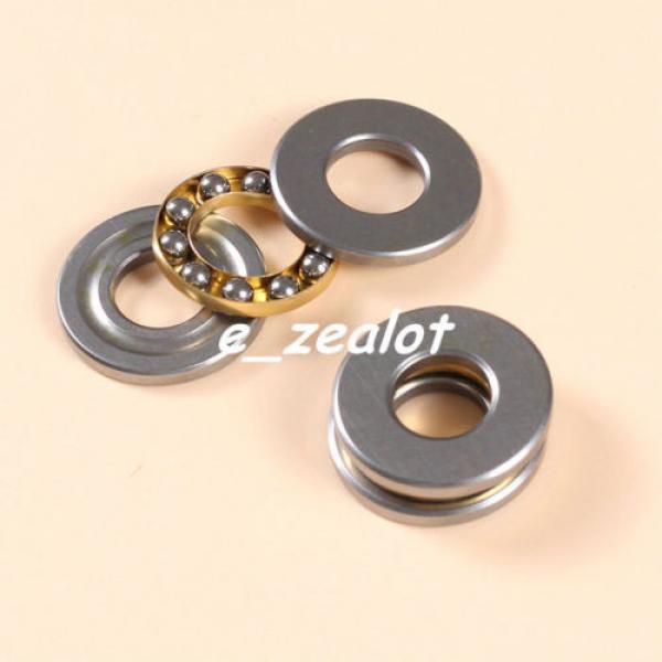 10pcs/2pcs Axial Ball Thrust Bearing Various Size F4-9M /F9-20M/F7-15M 7*15*5mm #3 image