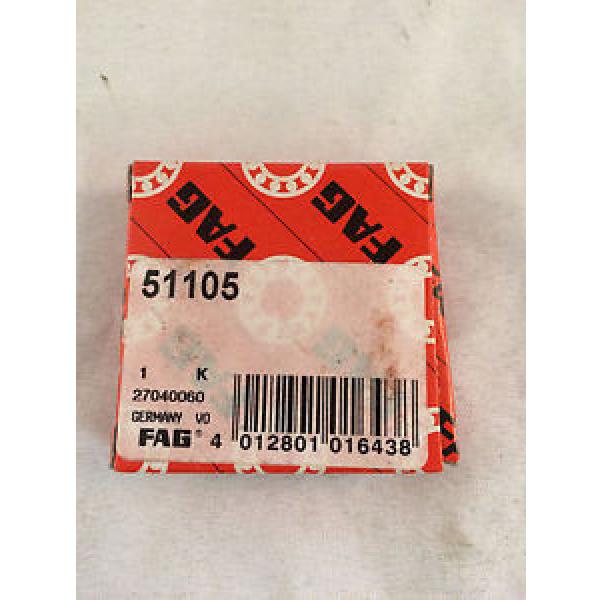 FAG 51105 Thrust Ball Bearing NIB! #1 image