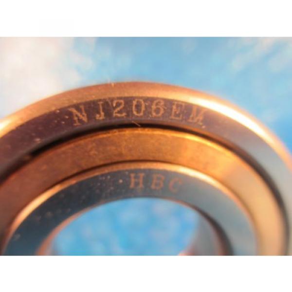 HBC NJ206 EM, NJ 206 EM, Single Row Cylindrical Roller Bearing (see SKF and FAG) #4 image