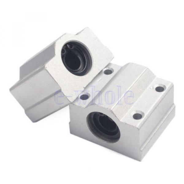 2 X SC8UU Linear Motion Ball Bearing Slide Unites Bushing 8mm SCS8UU Block TW #1 image