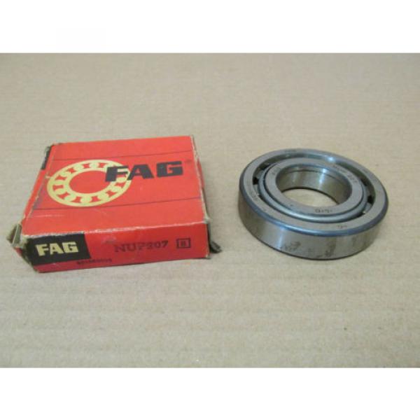 NIB FAG NU207 NUP207 Cylindrical Roller Bearing NU 207 NUP 207 1 3/8&#034; x 2 7/8&#034; #1 image