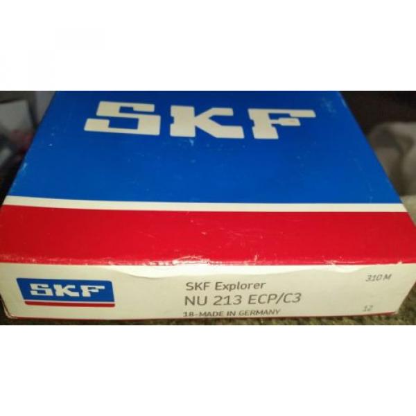 NU213 ECP/C3 SKF Explorer Brand New Cylindrical Roller Bearing Made In Germany #1 image